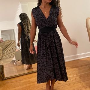Rebecca Taylor black and gray dress size 2